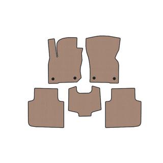 Rubber Floor Mats Carsuit (Beige) Skoda Kodiaq 2023- photo 1