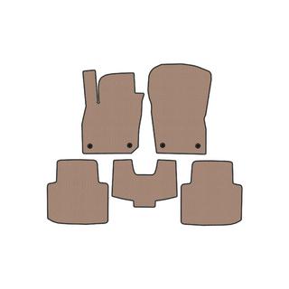 Rubber floor mats Carsuit (SD, beige) photo 1