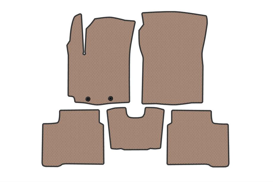 Suzuki Swift 2017-2024 Rubber Floor Mats Carsuit (Beige) Image