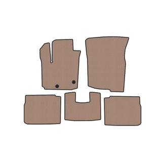 Carsuit Rubber Floor Mats (Hybrid, Beige) Suzuki SX4 S-Cross 2021- photo 1