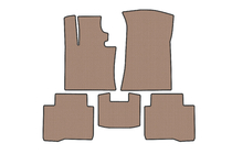SsangYong Torres 2022– Rubber Floor Mats Carsuit (Petrol, Beige) photo 1