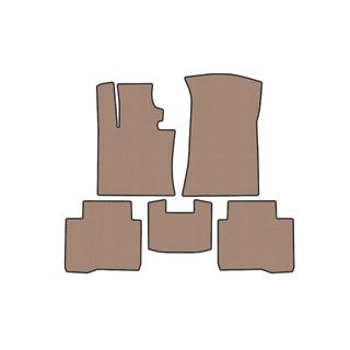 Rubber Floor Mats Carsuit (Petrol, Beige) SsangYong Torres 2022– photo 1