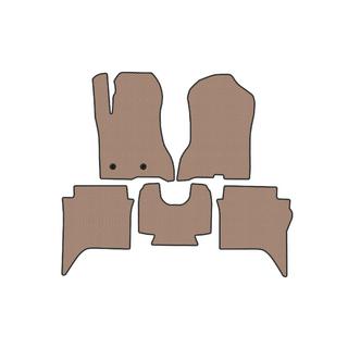 Rubber Floor Mats Carsuit (Beige) Volkswagen Amarok 2022- photo 1