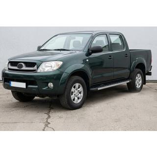 Side Steps Duru (2 pcs, Aluminum) Toyota Hilux 2006-2015 photo 1
