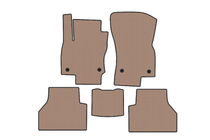 Volkswagen Caddy 2020- Rubber Floor Mats Carsuit (Beige) photo 1
