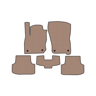 Carsuit rubber floor mats (HB, Beige) photo 1