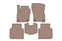 Volkswagen Tayron 2024– Rubber Floor Mats Carsuit (Beige) photo 1