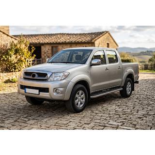 Side Steps Maydos V1 (2 pcs, Aluminum & Stainless Steel) Toyota Hilux 2006-2015 photo 1