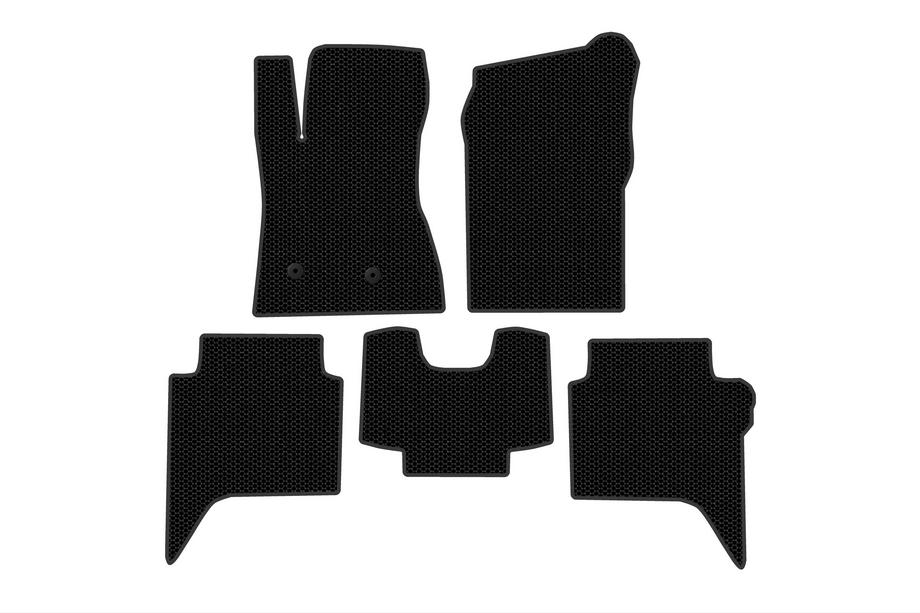 Ford Ranger 2022- Rubber Floor Mats Carsuit (Black) Image