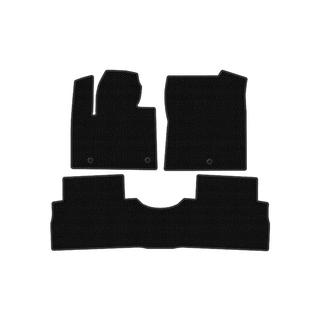 Rubber Floor Mats Carsuit (2 Rows, Black) Hyundai Santa Fe 4 2018-2023 photo 1