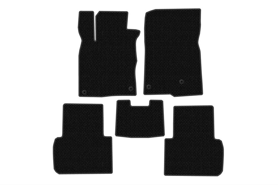 Honda Civic Sedan 2021- Rubber Floor Mats Carsuit (Black) Image