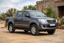Toyota Hilux 2006-2015 Side Steps Allmond Black (2 pcs, Aluminum) photo 1