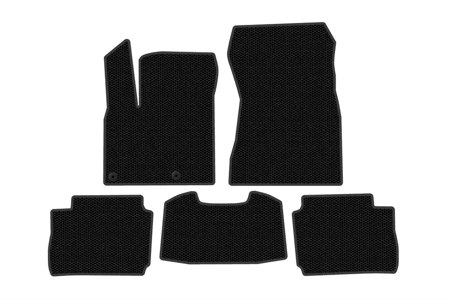 Nissan Qashqai 2021- Rubber Floor Mats Carsuit (Electric, Black) Image
