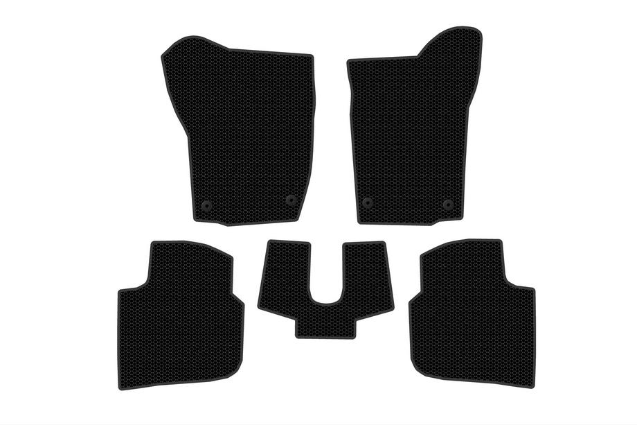 Seat Toledo 2012-2019 Rubber Floor Mats Carsuit (Black) Image