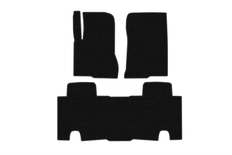 SsangYong Musso II 2018– Rubber Floor Mats Carsuit (Black) Image