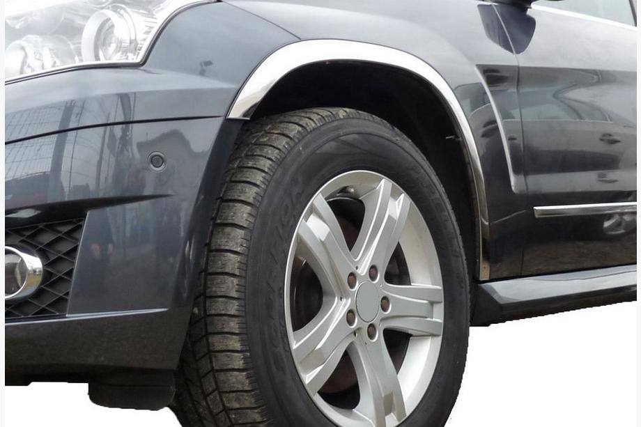 Mercedes GLK class X204 2008-2015 Clearance Fender Trim (4 pcs, Stainless Steel) Image