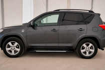 Toyota Rav 4 2006-2013 Side Steps Line (2 pcs, Aluminum) photo 1