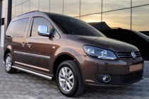 Volkswagen Caddy 2020- Side Bars BB001 (2 pcs, stainless steel) photo 1