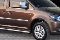 Volkswagen Caddy 2020- Side Bars BB001 (2 pcs, stainless steel) photo 9
