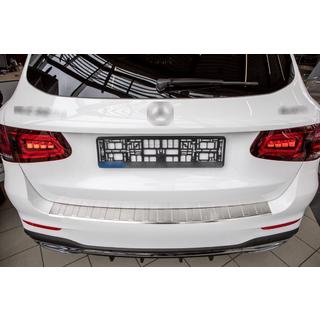 Rear bumper protector Carmos (2019-2022, stainless steel) photo 1