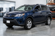 Toyota Rav 4 2013-2018 Side Steps Allmond Black (2 pcs, Aluminum) photo 1