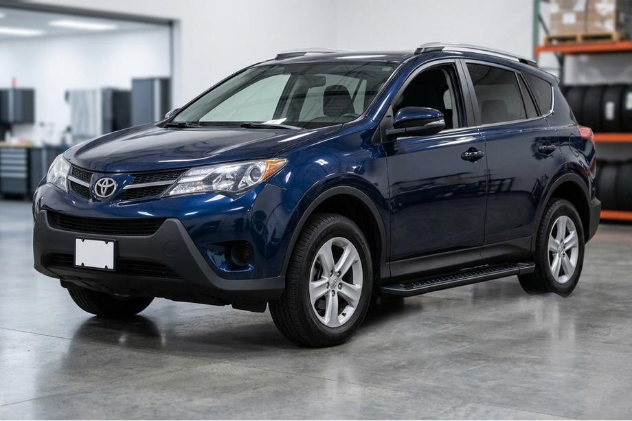 Toyota Rav 4 2013-2018 Side Steps Allmond Black (2 pcs, Aluminum) Image