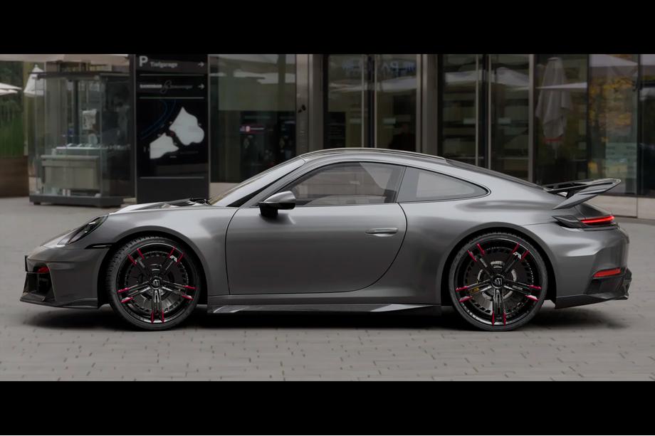 Porsche 911 (992) 2018– LRT-Design Carbon Body Kit (for 2024+) Photo 2
