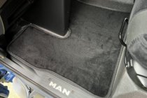 MAN TGX 2020- Textile Floor Mats Premium (Black) photo 1