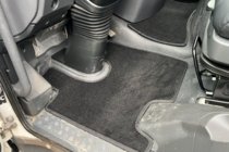 Mercedes Atego 2013– Textile Floor Mats Premium (Black) photo 1