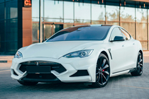 Tesla Model S 2012– LRT-Design Carbon Body Kit photo 1