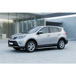 Side Steps Maydos V1 (2 pcs, Aluminum & Stainless Steel) Toyota Rav 4 2013-2018 photo 1