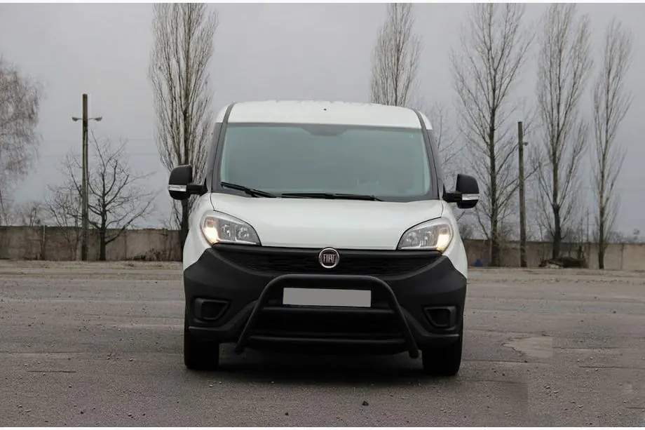 Fiat Doblo II 2010-2022 Bull Bar WT022 Black (Stainless Steel) Image