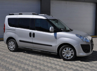 Fiat Doblo II 2010-2022 Side Bars Black (2 pcs, Stainless Steel) photo 2