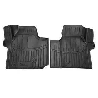 Front Rubber Mats Stingray 3D (1+2, 2 pcs)