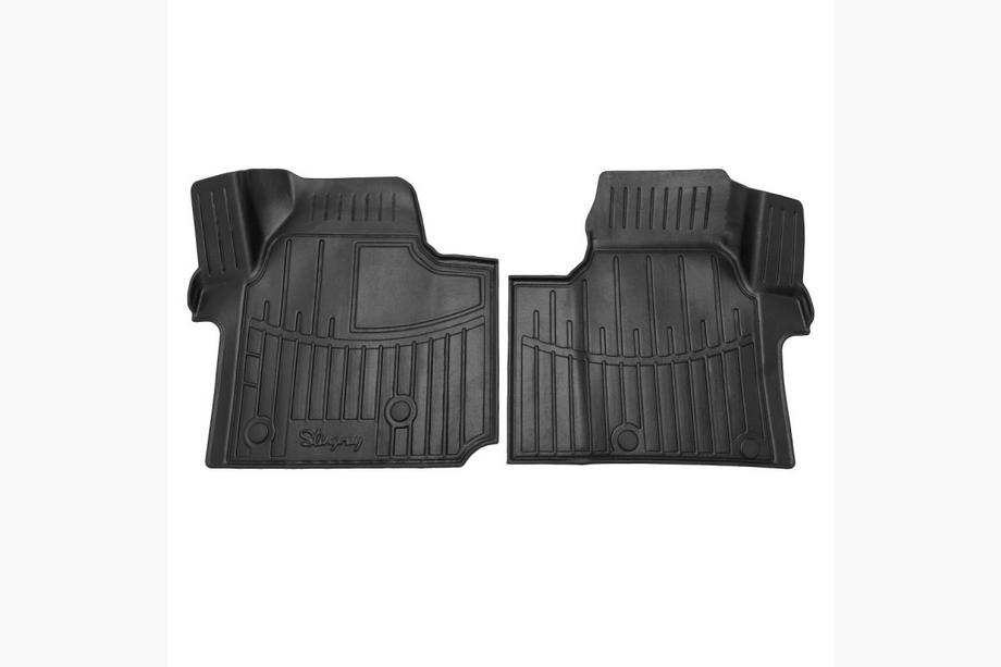 Volkswagen T7 2021- Front Rubber Mats Stingray 3D (1+2, 2 pcs) Image