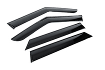 Range Rover Sport 2022- Window Deflectors with Chrome Trim Niken Luxury (4 pcs) photo 3