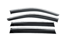 Volkswagen Tiguan 2023- Window Deflectors with Chrome Trim Niken Luxury (4 pcs) photo 1