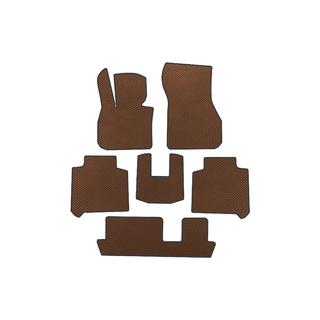 EVA Floor Mats (3 Rows, for F46, Brown) BMW 2 Series Active Tourer F45/F46 2014-2021