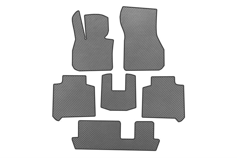 BMW 2 Series Active Tourer F45/F46 2014-2021 EVA Floor Mats (3 Rows, For F46, Grey) Image