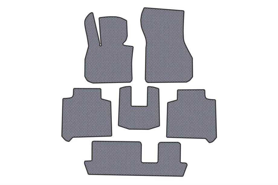 BMW 2 Series Active Tourer F45/F46 2014-2021 Rubber Floor Mats Carsuit (3 Rows, for F46, Gray) Image