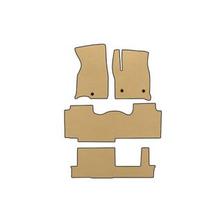 EVA Floor Mats (3 Rows, Beige)