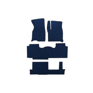 EVA Floor Mats (3 Rows, Blue)