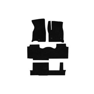 Textile Floor Mats Classic (3 Rows, Black) Chevrolet Tahoe 2020- photo 1