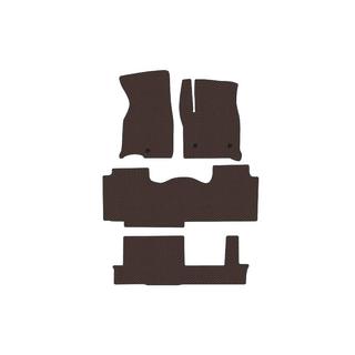 Rubber Floor Mats Carsuit (3 Rows, Brown) photo 1