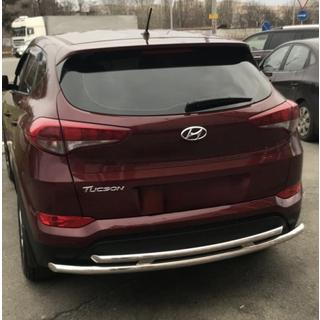 Rear Bar AK002-2 (Stainless Steel) Hyundai Tucson TL 2016-2021