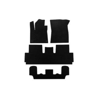 EVA Floor Mats (For Grand, 3 Rows, Black) Citroen C-4 Picasso 2013–2022