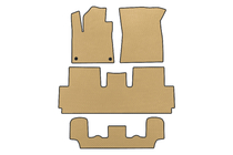 Citroen C-4 Picasso 2013–2022 EVA Floor Mats (For Grand, 3 Rows, Beige) photo 1