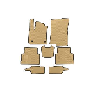EVA Floor Mats (3 Rows, Beige)