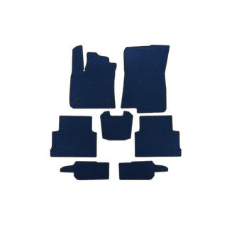 EVA Floor Mats (3 Rows, Blue)