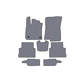 Rubber Floor Mats Carsuit (3 Rows, Gray) photo 1